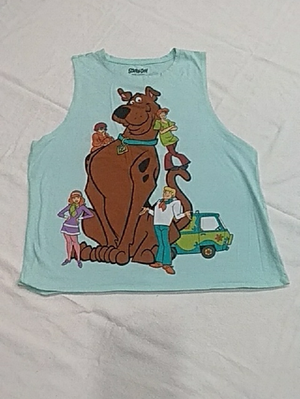 Scooby-Doo Graphic Tank Top - Light Blue